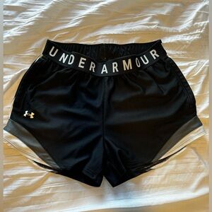 Under Armour shorts, size: xs, color: black, grey, white